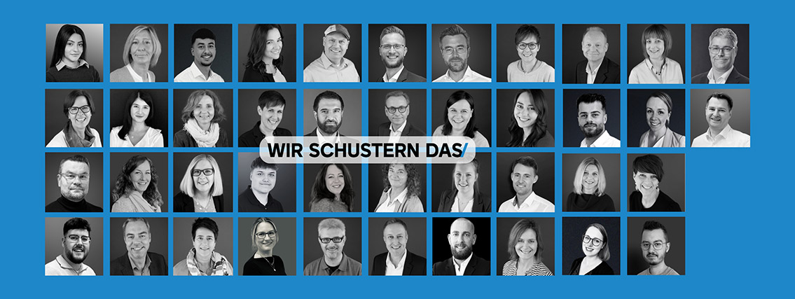 Erfahrung Know-How und Leidenschaft: unser Team ist für Sie da. #wirschusterndas